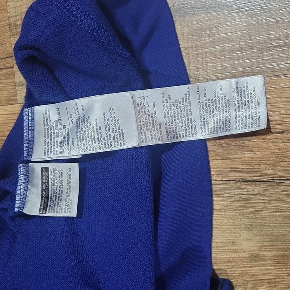 LEVI'S Blue Black Green Animal Print Logo Hoodie Kangaroo Pocket Sweatshirt - Picture 12 of 16